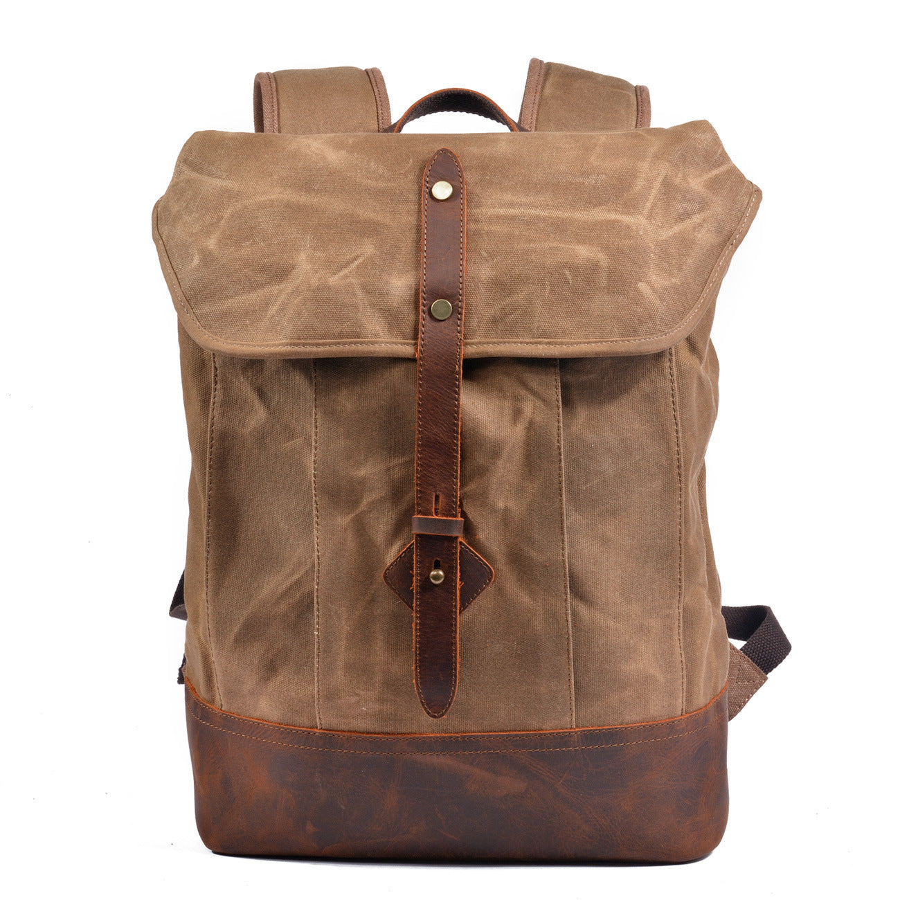 Men's Waterproof Hard Wax Canvas Backpack